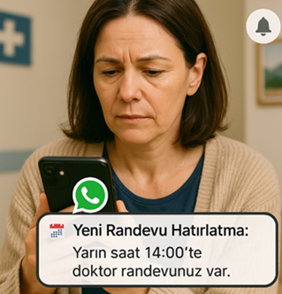 Randevu Hatırlatma Mesajı