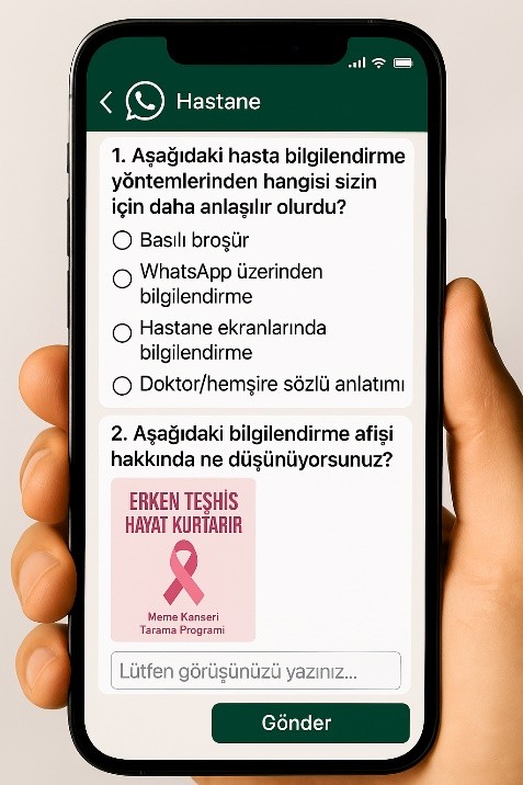 Farklı Soru Türlerinde Hazırlanmış Anket Örneği